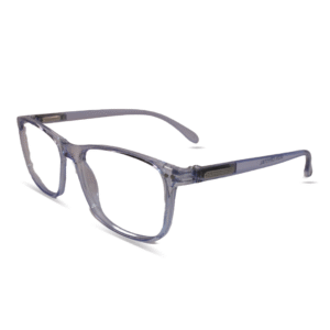 Transparent Crystal Rectangle Eyeglasses Frame – Lightweight Unisex Optical Glasses