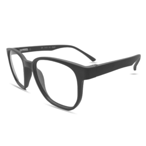 Matte Forest Green Square Eyeglasses – Lightweight Unisex Frame with Modern Minimalist Design