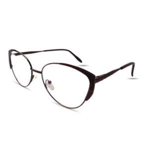 Classic Aviator Metal Eyeglasses | Lightweight Unisex Optical Frame with Adjustable Nose Pads