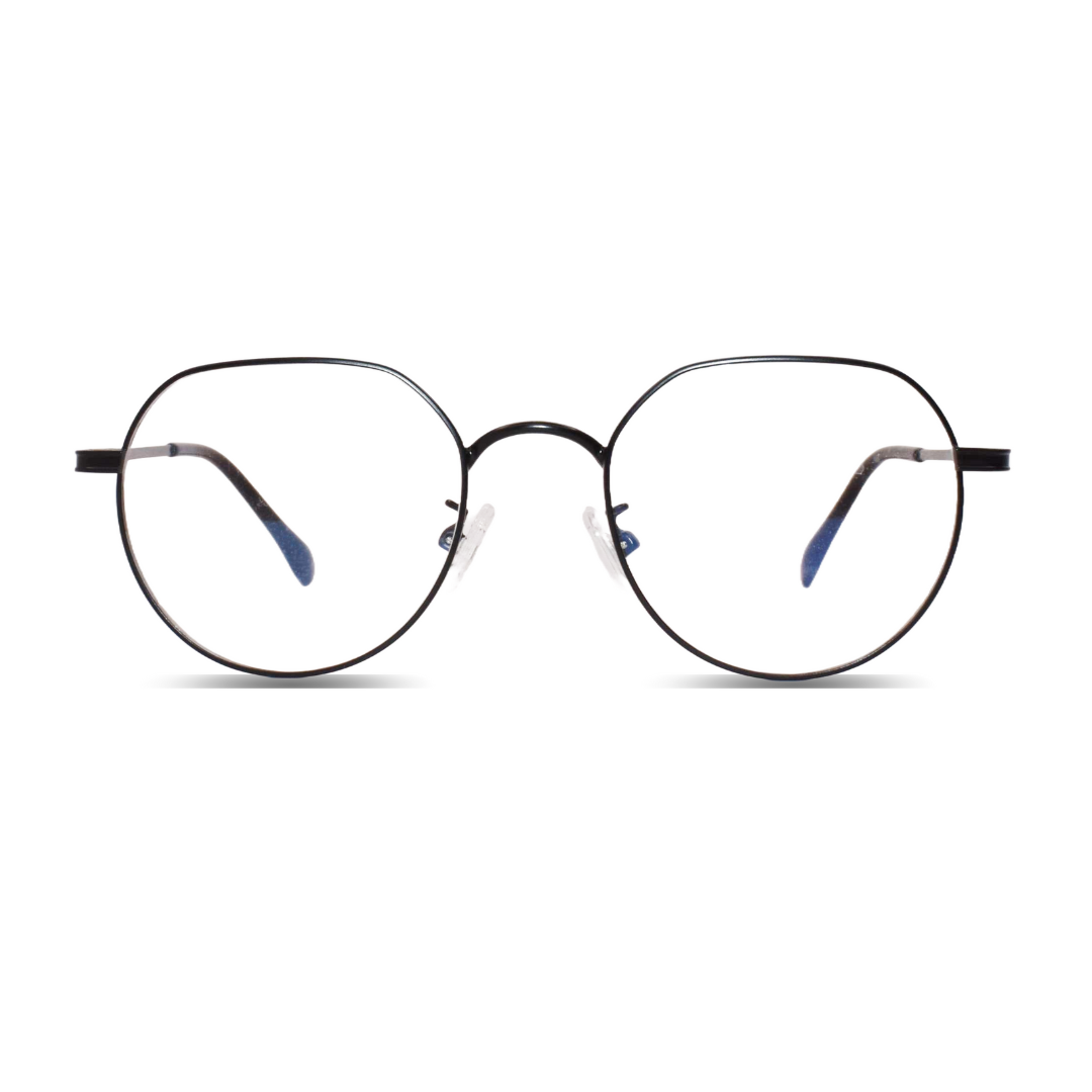 Classic Black Metal Round Frame - Image 3