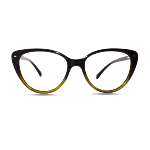 Black–Olive Gradient Full Rim Stylish Optical Frame